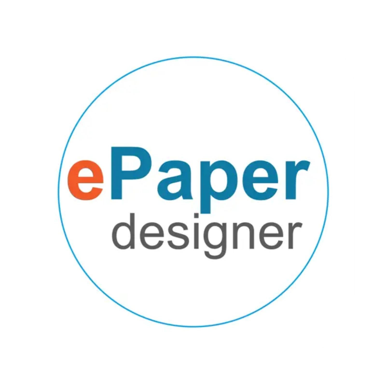 ePaper Designer App Icon